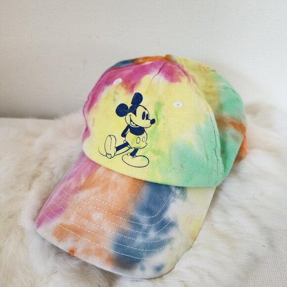 Disney | Accessories | Walt Disney World Tie Dye Mickey Mouse Hat ...